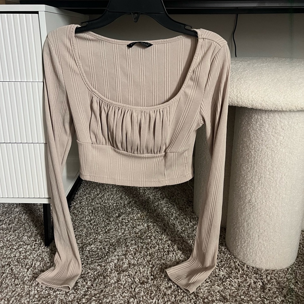 RIBBED LONG SLEEVE